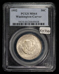 1952�N 50�Z���g���V���g���J�[�o�[�L�O�V���o�[�n�[�t�h��-PCGS MS 64 -X4744-
