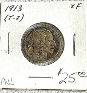 1913�N �o�b�t�@���[�E�C���f�B�A���w�b�h�E�j�b�P���R�C�� T-2 XF