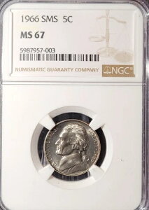 1966�N SMS �W�F�t�@�[�\���j�b�P�� NGC MS-67 �������� 5987957-003 ���� $850