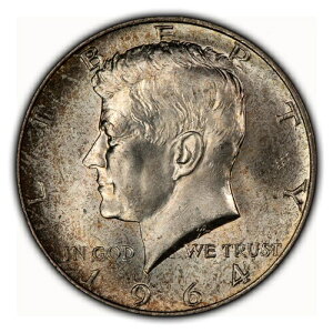 1964�N 50�Z���g �P�l�f�B��� �n�[�t�h�� - �J���t���Ȕ��_�͗l - BU - SKU-Z3907