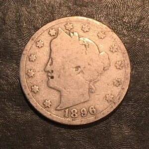 1896�N ���o�e�B�j�b�P���uV�v�j�b�P�� - ���i���X�L���� #J253