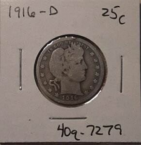 1916-D �o�[�o�[�N�H�[�^�[ �f���o�[�~���g 90% �� �č� 25�Z���g�R�C�� (#40q-7279)