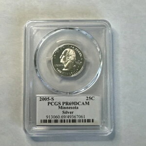 2005-S PCGS PR69 DCAM �~�l�\�^ - �V���o�[�i�t���b�O���x���j