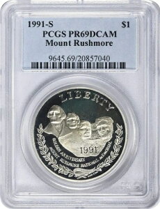 1991-S ���V�����A�R MT �L�O��� PR69DCAM PCGS �v���[�t 69 DC