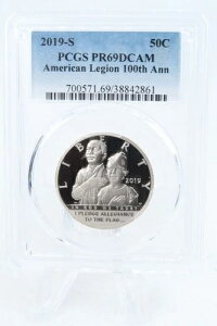 2019-S PCGS PR69DCAM �A�����J���E���M�I�� ����L�O�n�[�t�_���[ �v���[�t 50�Z���g
