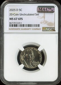 2025-D �W�F�t�@�[�\���j�b�P�� NGC MS67 FS MAC UNC SET �i��