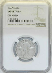 1927�N S SLQ �X�^���f�B���O ���o�e�B �N�H�[�^�[ NGC VG �ڍ� [�N���[�j���O�ς�] [C]