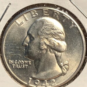 1942�N P ���V���g�� �V���o�[ �N�H�[�^�[�h�� ~ 25�Z���g ~ BU �u���U�[