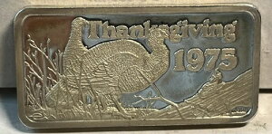 1975�N ��2�� .999 �V���o�[ 1�g���C�I���X�o�[ ���Ӎ� �A�����J�����C���h�^�[�L�[