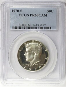 1970�N�� �P�l�f�B��� �v���[�t �n�[�t�_���[ PCGS PR68 DCAM �f�B�[�v�J���I 50�Z���g