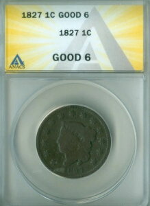 1827�N�� ���[�W�Z���g ANACS G-6 (2228961)