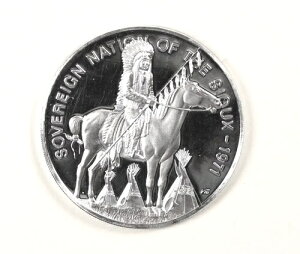 �V���o�[�n�����[�Y�o�b�h�X�[���L�O�R�C�� - .999 �V���o�[