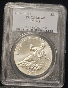 1997-S 1�h�� �W���b�L�[�E���r���\���L�O��� PCGS MS69