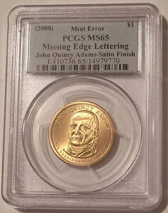 2008�N �W�����EQ�E�A�_���X�哝�̃h�� SF MS65 PCGS ��L
