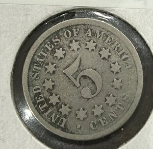 �_�t�B�[��1872�N���uVery Good No Rays Shield Nickels�v�I�R���N�^�[�Y�A�C�e���B