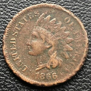 1866�N�C���f�B�A���w�b�h�Z���g1�Z���g���i�ʕ��H�i #25390