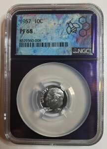 1959�N 10�Z���g ���[�Y�x���g �_�C�� - PF68 NGC �p�[�v���R�A