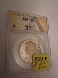 1979-S �P�l�f�B �v���[�t �n�[�t�_���[ �^�C�v2 PCGS PF69 DCAM �f�B�[�v�J���I 50�Z���g