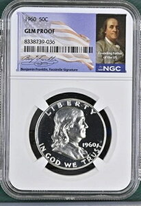 1960�N 50�Z���g �n�[�t�h�� �t�����N���� NGC �W�F���v���[�t 90% �V���o�[�R�C��