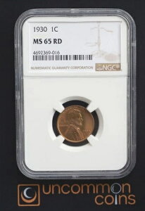 1930 MS 65 RD �����J�[�������Z���g�iNGC�j