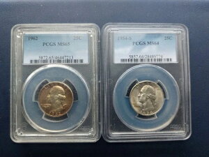 2 - ���V���g�� �V���o�[ �N�H�[�^�[ 1954 S�AM/S 64�A1962 M/S 65�BPCGS�B!!