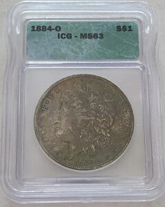 1884-O �����K����� ICG MS63 �i�C�X