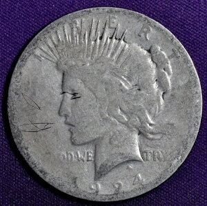 1924�N���̃s�[�X�E�V���o�[�E�_���[�B�u���[�E�{�[���v�u�v�A�[1�v�B206923