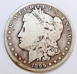 1899-O $1 ���[�K�� �V���o�[ �_���[ ���[�{�[�� �č����K�R�C�� - ��������!