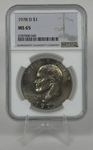 1978-D �A�C�N�E�_���[ �A�C�[���n���[�E�_���[ MS65 NGC DDR �_�u�� FG �_�u���X�^�[ BU