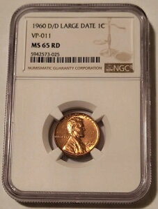 1960�N D/D �����J�[���L�O�Z���g ���[�W�f�C�g RPM VP-011 MS65 ���b�h NGC