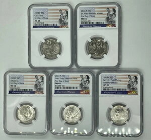 2024 P Zitkala-Sa Pauli Celia Patsy Mary NGC MS66 ??�����o���h��?? ??????