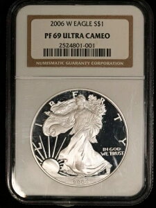 2006 W NGC PF69 �E���g���J���I �v���[�t �A�����J���V���o�[�C�[�O�� ���i�ԍ� M5781
