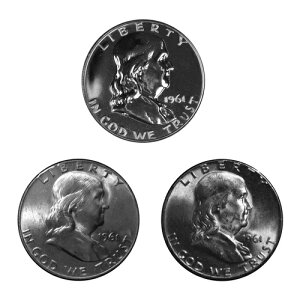 1961�N P P D �t�����N���� �n�[�t�_���[ 50�Z���g �N���Z�b�g �v���[�t��BU US 3 �R�C�� ���b�g