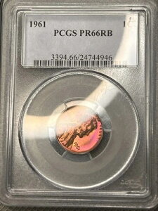 1961 �N �g�[�����H �����J�[���L�O�Z���g �v���[�t PCGS PR66RB �������s���N �g�[��!
