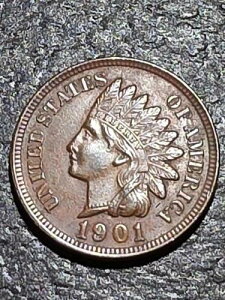 1901�N�C���f�B�A���w�b�h�y�j�[�R�C��*�t�����o�e�B*4�_�C�������h*��������*