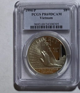 1994-P �x�g�i���ޖ��R�l��v�҈ԗ�L�O��h�� PCGS PR69 DCAM