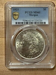 1921�N �����K����� 1�h�� ? PCGS MS61 ? ���򂠂� ������