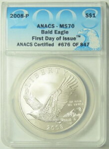 2008�N �����h��� ANACS MS-70 ���s���� #676