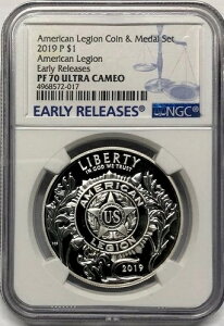 2019�N �A�����J���E���M�I�� �V���o�[�_���[ NGC PF70??�����ȕi��??���������[�X