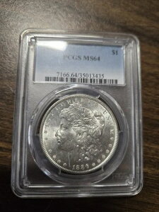 1886�N �����K����� $1 PCGS MS64 ���ꂢ�Ō��򂠂�