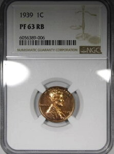 1939�N �v���[�t �����J�[�� �Z���g NGC PR63RB ���b�h�u���E�� ������ ��