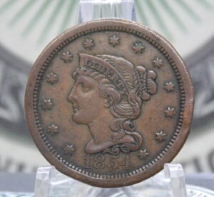 1854 �N�� �҂ݍ��݃w�A ���� ���[�W �Z���g 1 �Z���g #EC1 East Coast Coin & Collectables, Inc.