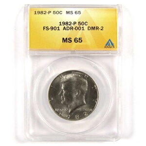 1982 P DMR-2/FS-901 �P�l�f�B �n�[�t�_���[ MS 65 ANACS SKU:CPC5568