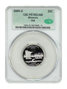 2005-S 25C �~�l�\�^ CACG PR70DCAM (�N���b�h) - ���V���g�� 50 �B �N�H�[�^�[