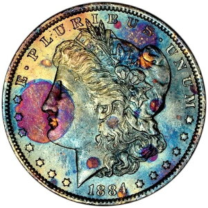 1884�N�� �����K���E�_���[��� 1�h�� �^�킵�������X�^�[�g�[��