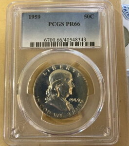 1959 PCGS PR66 �t�����N���� �n�[�t �_���[ - �J���I?