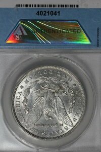 1886�N $1 VAM 1A ���C��6 TOP 100 ANACS AU 58 �����K���V���o�[ $1�A�~�X�E���o�e�B�w�b�h