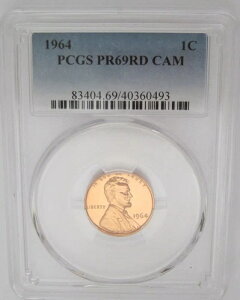 1964�N (P) �����J�[���L�O�� 1�Z���g �v���[�t PCGS PR69 RD �J���I & �g�b�v�|�b�v = �ō��̑I��