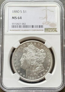 1880-S NGC MS64 �����K�����