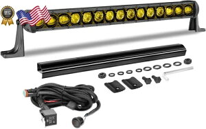 20�C���` �A���o�[���C�g�o�[ 105W �X���� �V���O�����E LED���C�g�L�b�g �z���n�[�l�X�t�� �u���b�N